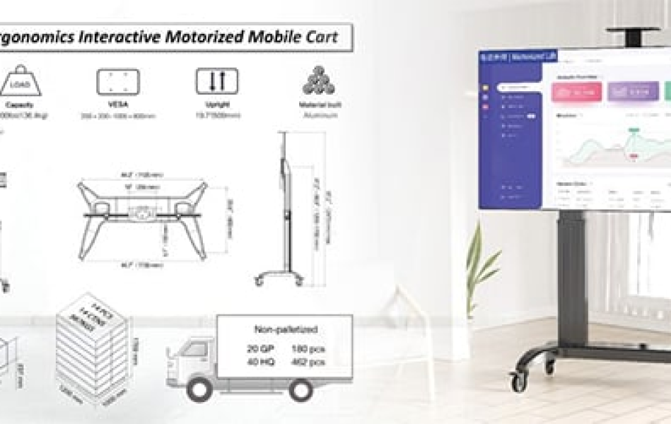  Giá treo tivi di động North Bayou NB TW100 (75-110 inch)