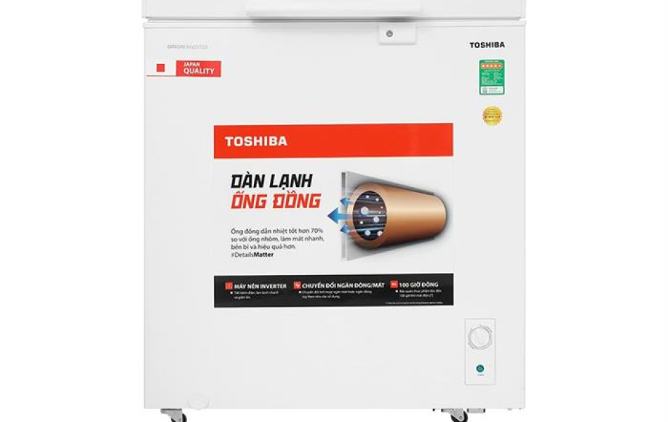 Tủ đông Toshiba Inverter 201 lít GR-RC265CM-PMV(01)