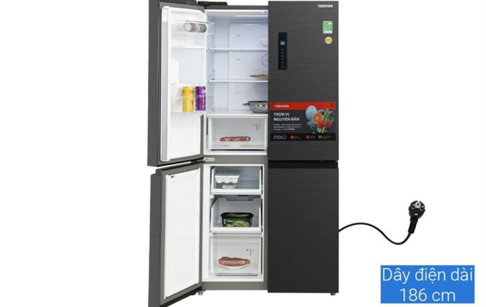 Tủ lạnh Toshiba Inverter 471 lít Multi Door GR-RF606WI-PMV(60)-AG 