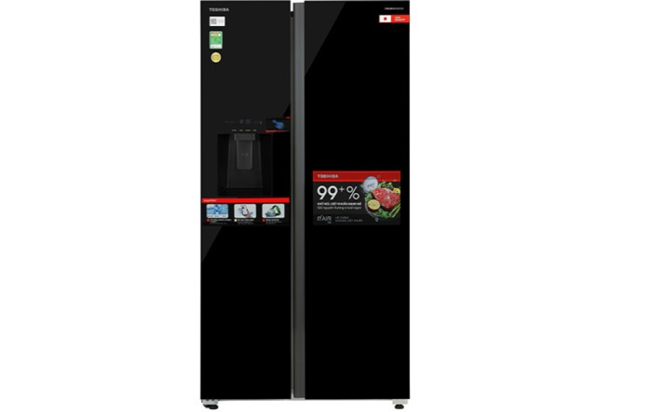 Tủ lạnh Toshiba Inverter 568 lít Side By Side GR-RS755WIA-PGV(22)-XK