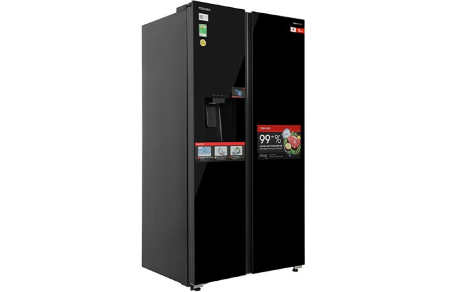 Tủ lạnh Toshiba Inverter 568 lít Side By Side GR-RS755WIA-PGV(22)-XK
