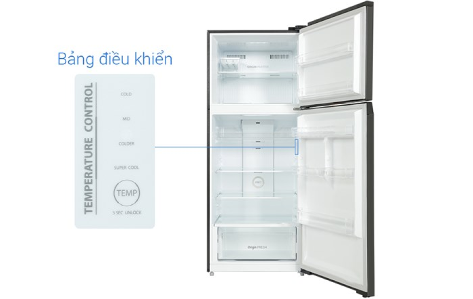 Tủ lạnh Toshiba Inverter 411 lít GR-RT559WE-PMV(58)-MM