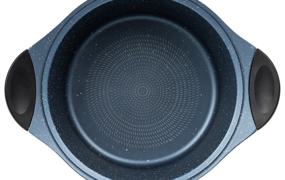 Bộ 3 nồi đúc vân đá xanh Supor Durarock H23102-T1
