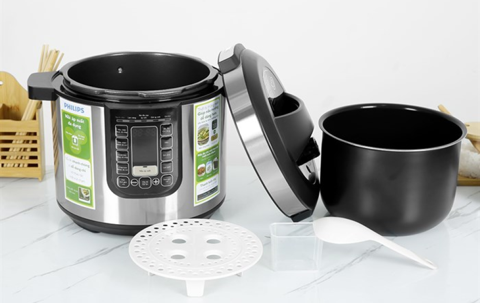 Nồi áp suất điện 6 lít Philips HD2237/66 