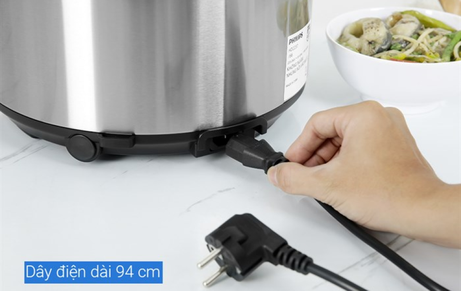 Nồi áp suất điện 6 lít Philips HD2237/66 