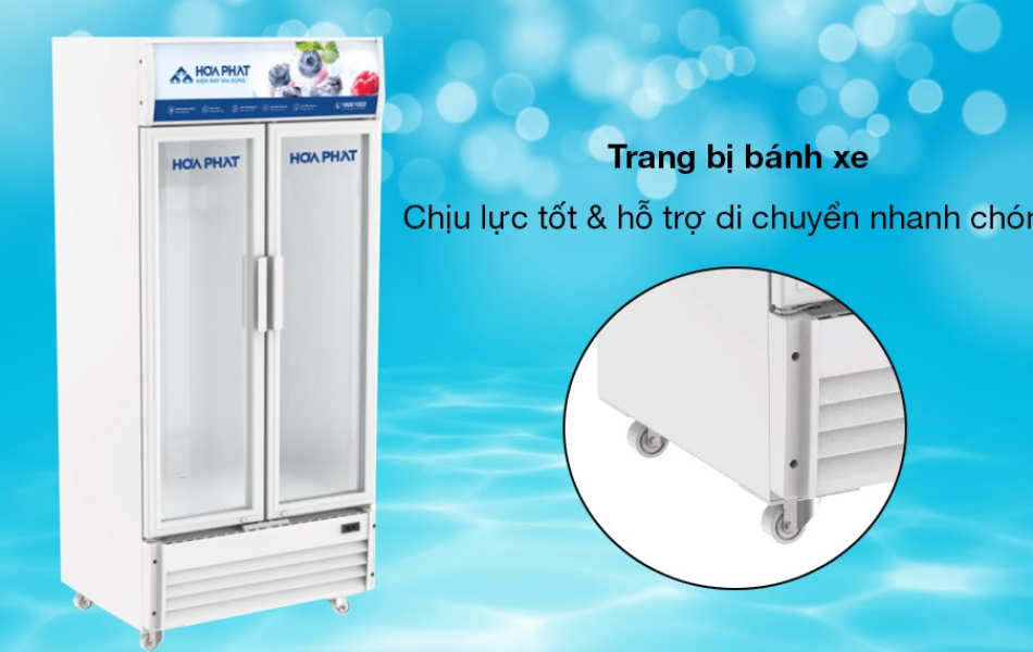 Tủ mát Hòa Phát 723 lít HSR D6723