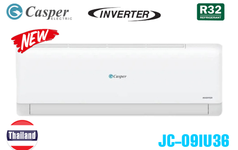 Máy lạnh Casper Inverter 1.0HP JC-09IU36 (2025)