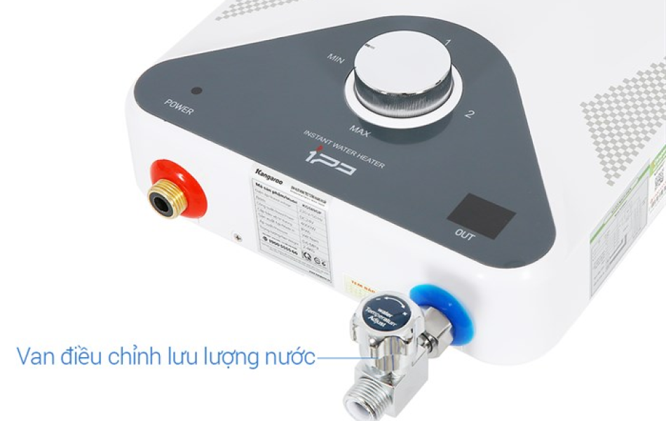 Bình nước nóng treo tường kháng khuẩn Kangaroo KG589GP