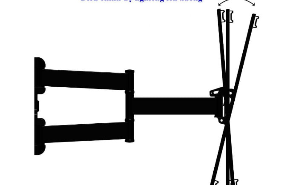 Giá treo tivi góc xoay đa năng X1T399 (32 - 55 inch)