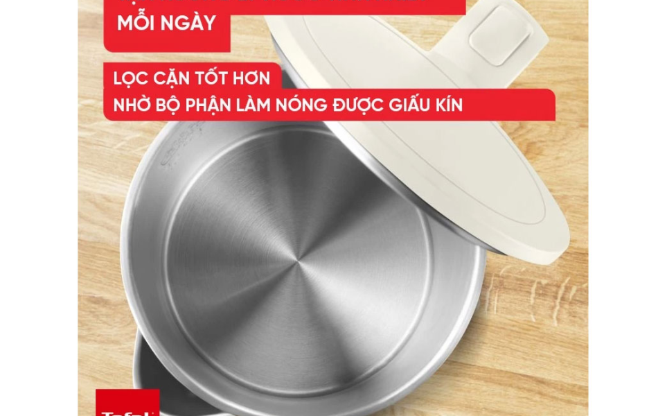 Bình đun siêu tốc 1.5 L Tefal KO140AE0