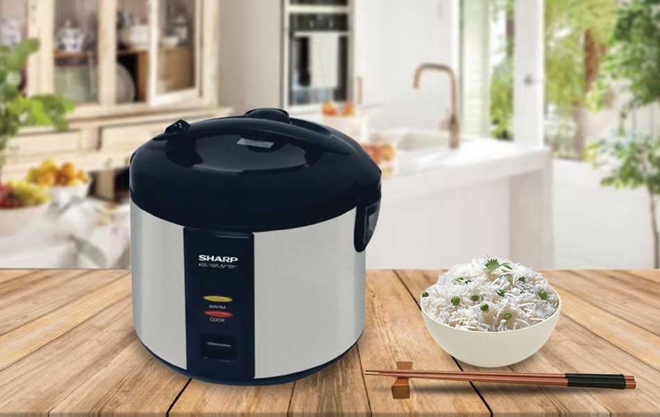 Nồi cơm điện nắp gài Sharp KS-19TJV ST