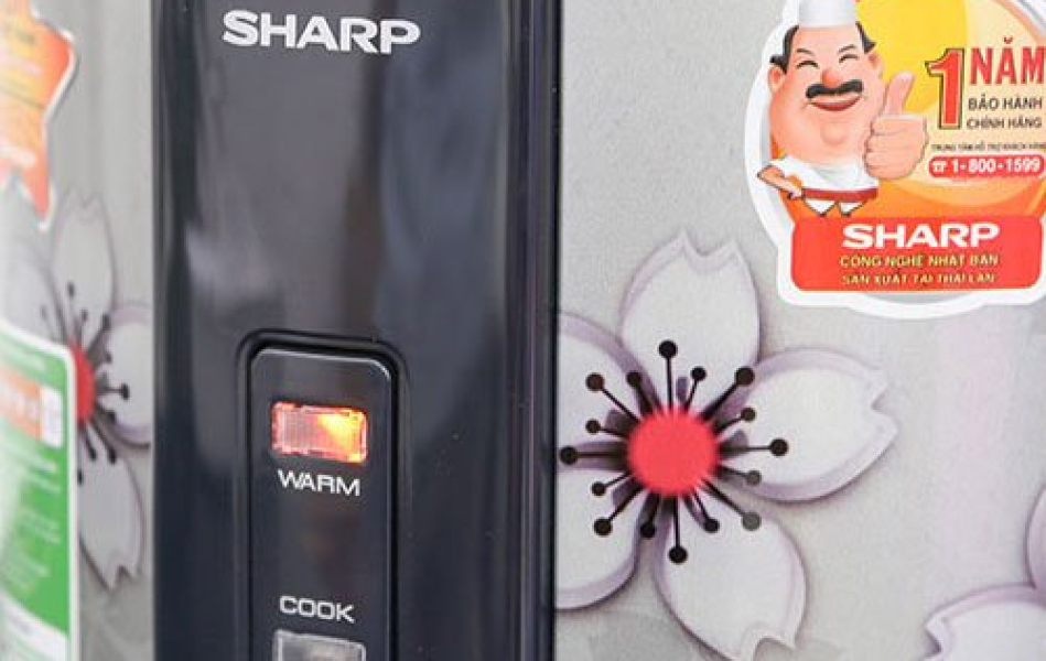 Nồi cơm điện nắp gài Sharp KS-NR181STV SS
