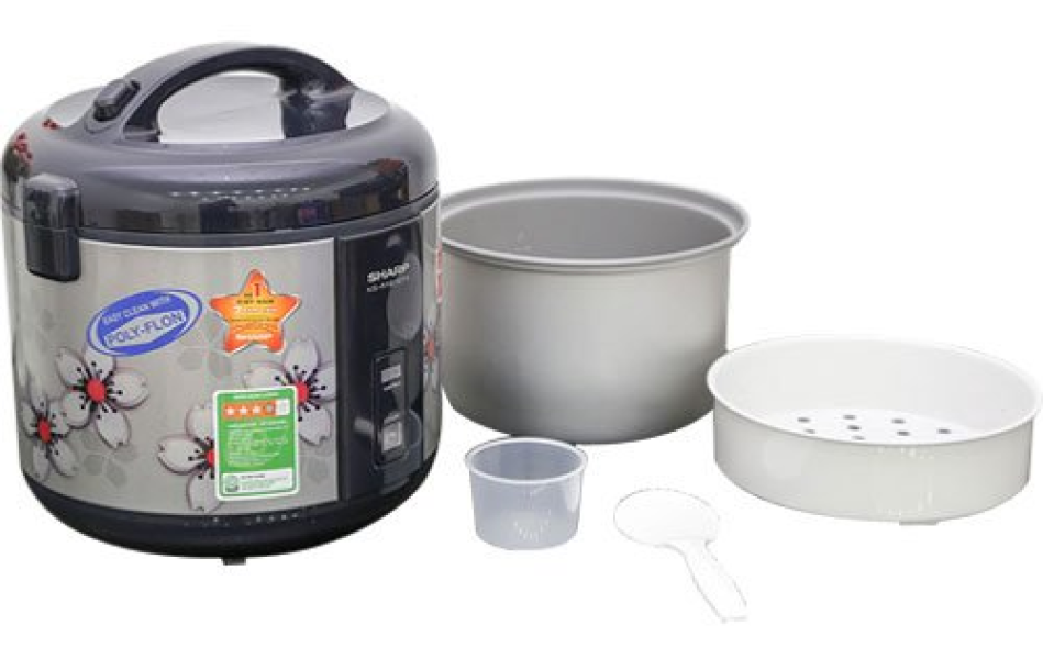 Nồi cơm điện nắp gài Sharp KS-NR181STV SS