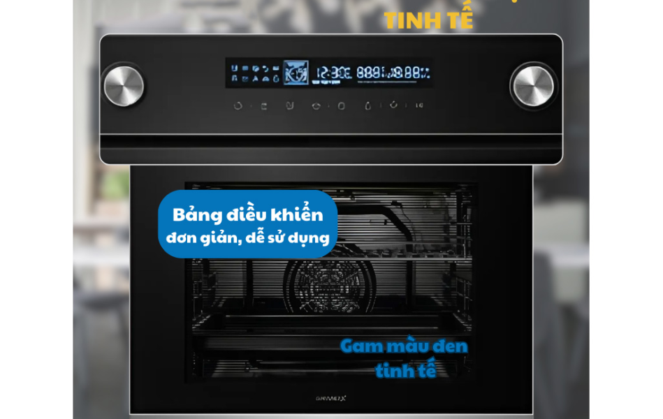 Lò nướng âm tủ GrandX GX75V9