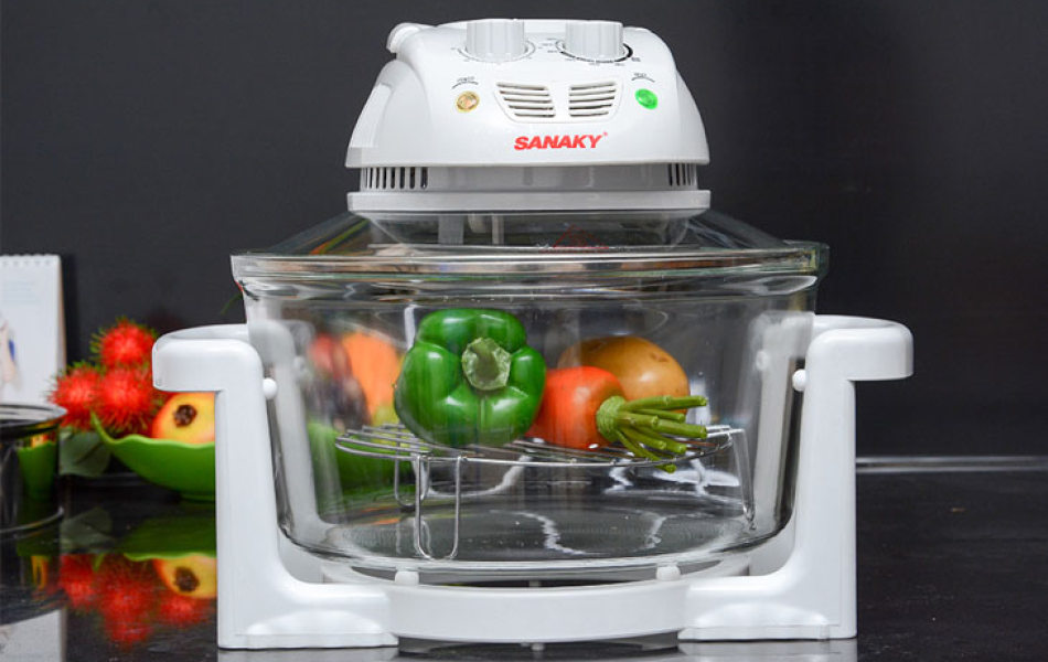 Lò nướng thủy tinh Sanaky 15 Lít VH-158T