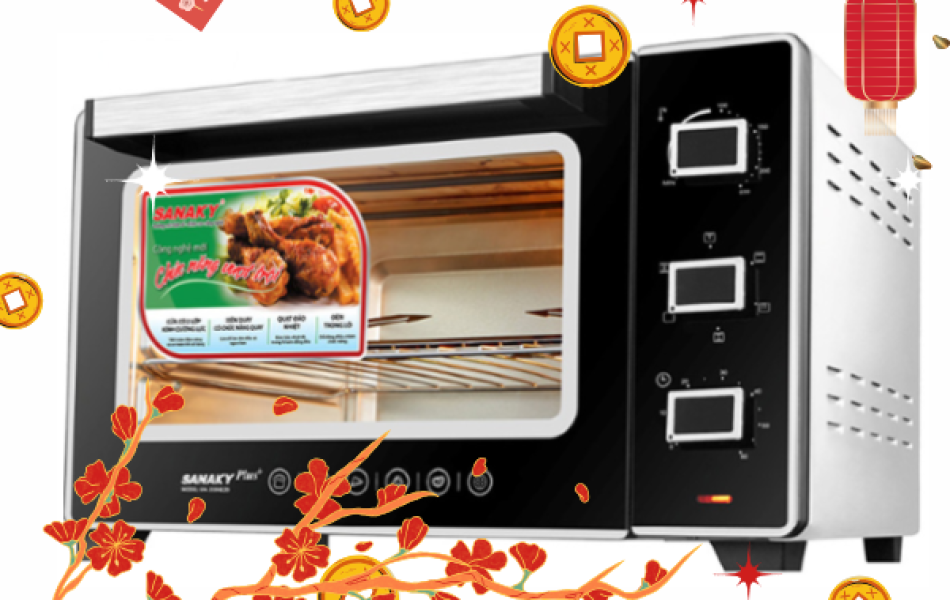 Lò nướng Sanaky VH3599N2D 35 lít