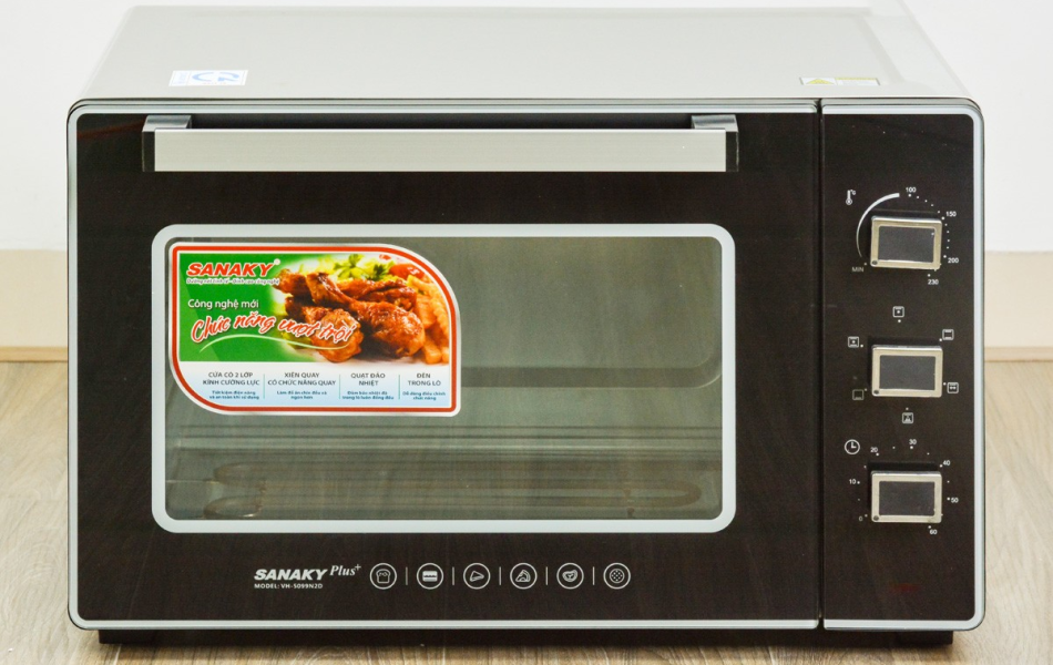 Lò nướng Sanaky VH5099N2D 50 lít