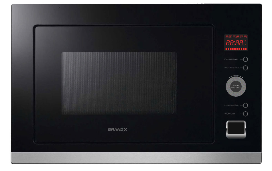 Lò nướng tích hợp lò vi sóng lắp âm tủ GrandX GX30MW5