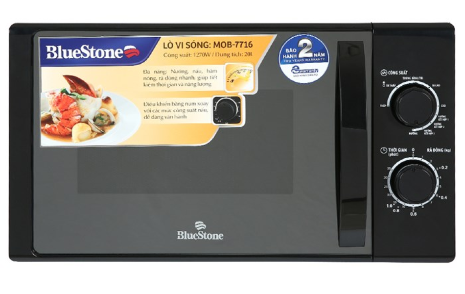 Lò vi sóng có nướng BlueStone MOB-7716 20 lít