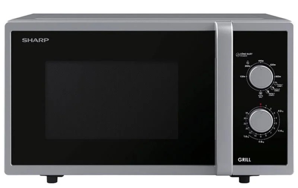 LÒ VI SÓNG CƠ  CÓ NƯỚNG SHARP R-G322VN-S