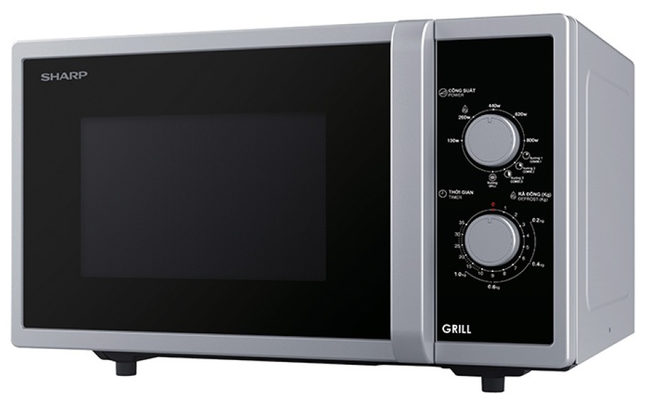 LÒ VI SÓNG CƠ  CÓ NƯỚNG SHARP R-G322VN-S