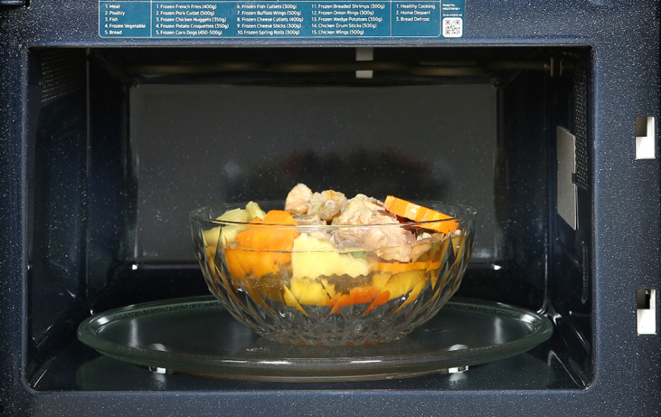 Lò vi sóng có nướng Samsung MG23T5018CK/SV 23 lít