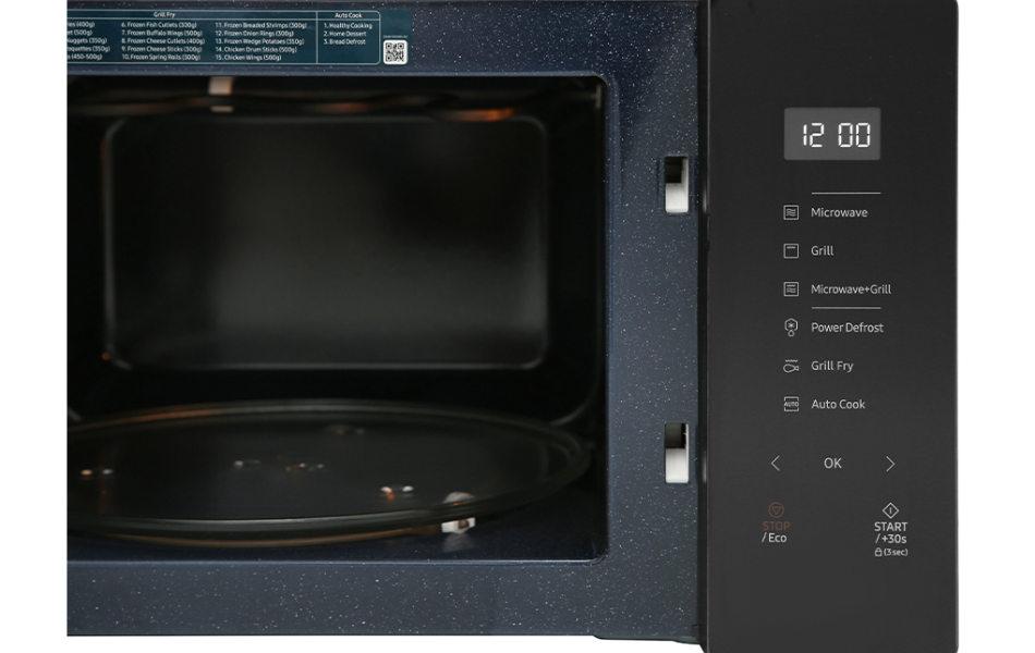 Lò vi sóng có nướng Samsung MG30T5018CK/SV 30 lít