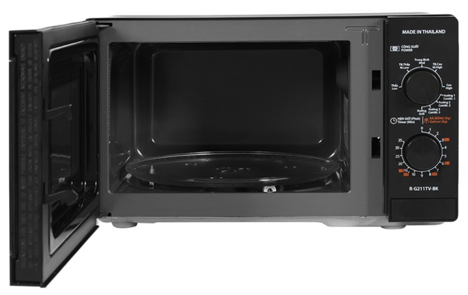 Lò vi sóng Sharp 21 lít R-211TV-BK