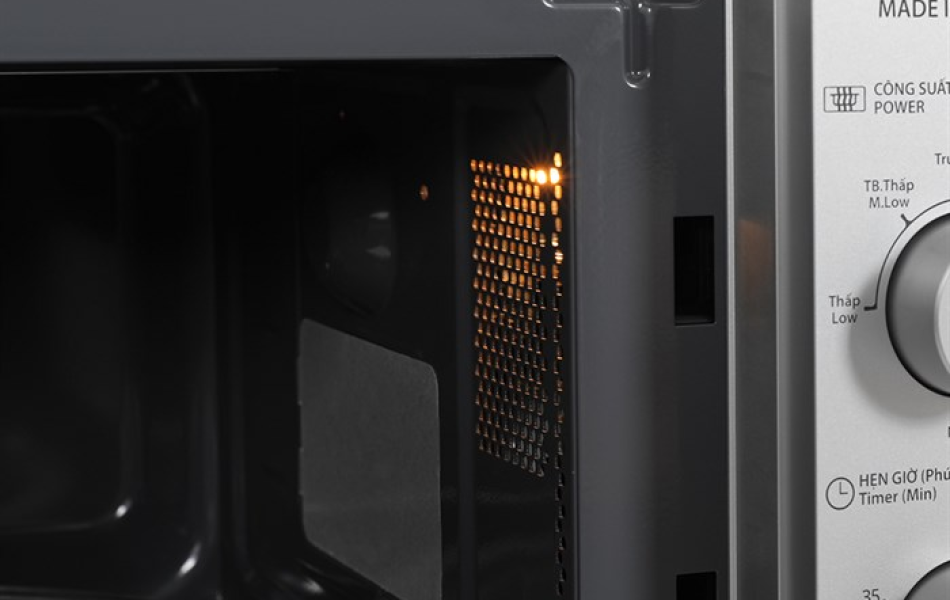Lò vi sóng Sharp R-G211TV-SL(21 lít, Thái Lan, có nướng)