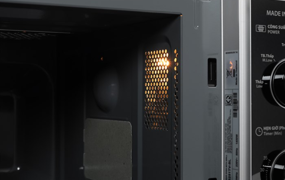 Lò vi sóng có nướng Sharp R-G251TV-SL 25 lít