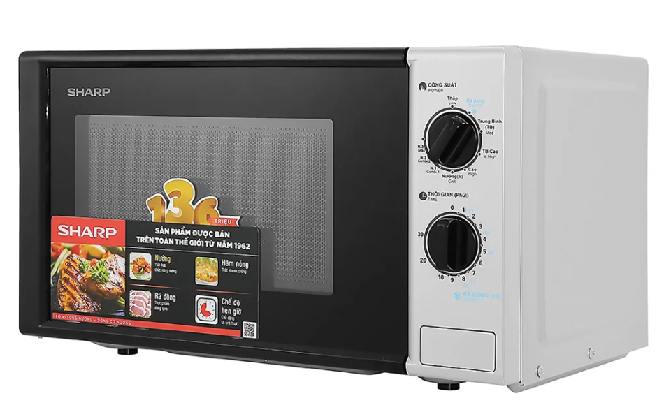 Lò vi sóng cơ có nướng Sharp R-G225VN-BK