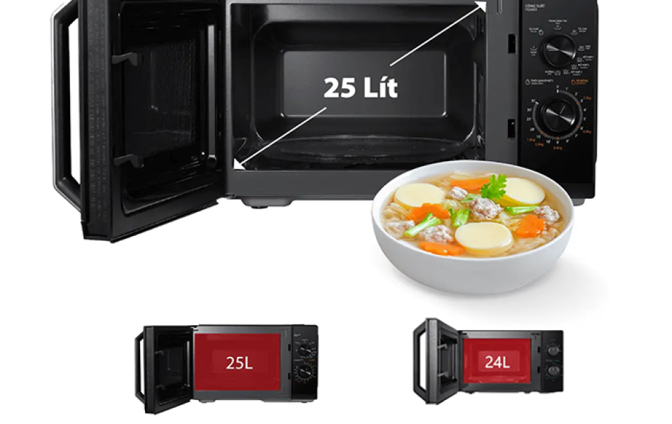 Lò vi sóng Toshiba MW3-MG25PE(BK) 25 lít