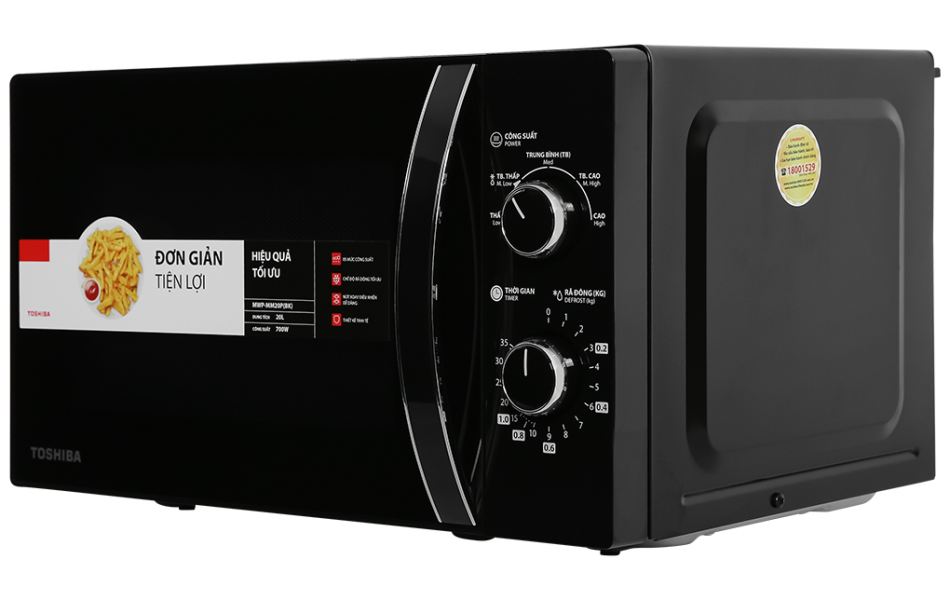 Lò vi sóng Toshiba MW2-MM20P(BK) 20 lít