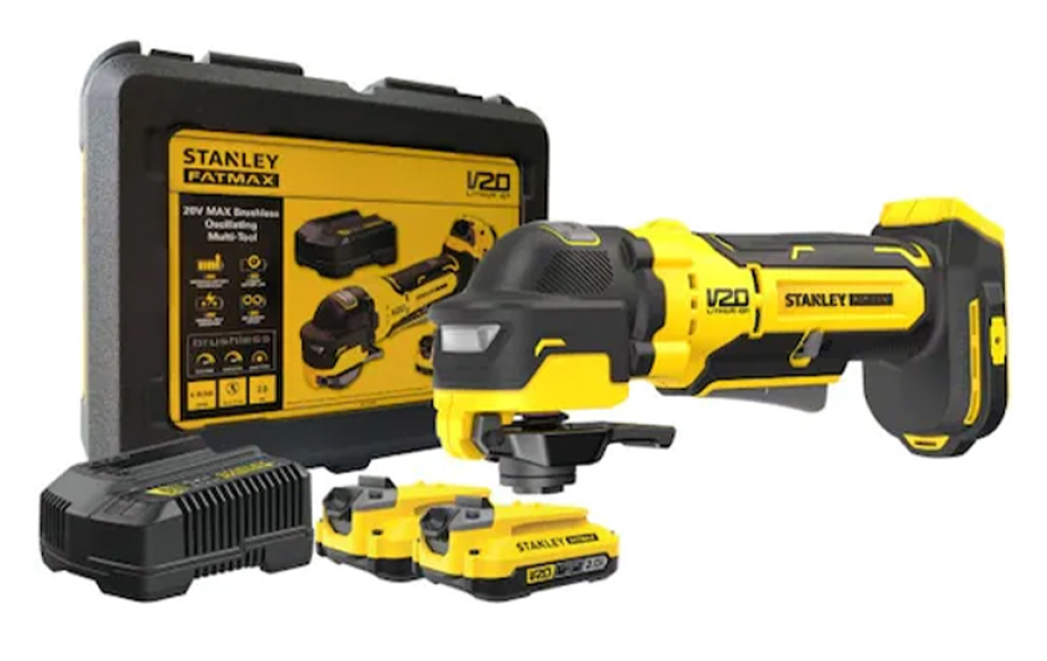 Máy cắt rung cầm tay dùng pin 20V Max Stanley SBT510D2K-KR (2 pin 2.0AH + sạc)