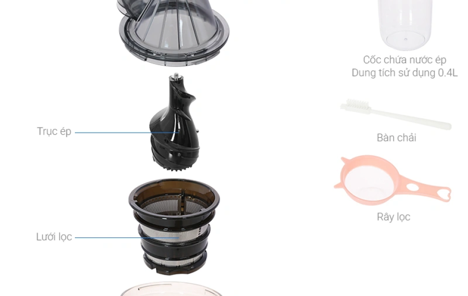 Máy ép chậm Hafele HS-J81SG (535.43.394)