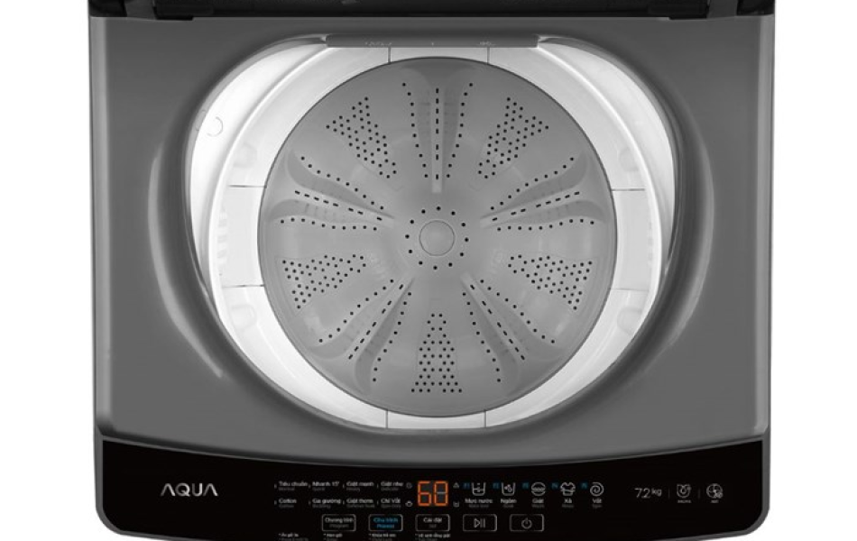 Máy giặt lồng đứng Aqua 7.2kg AWM72-316K(S)