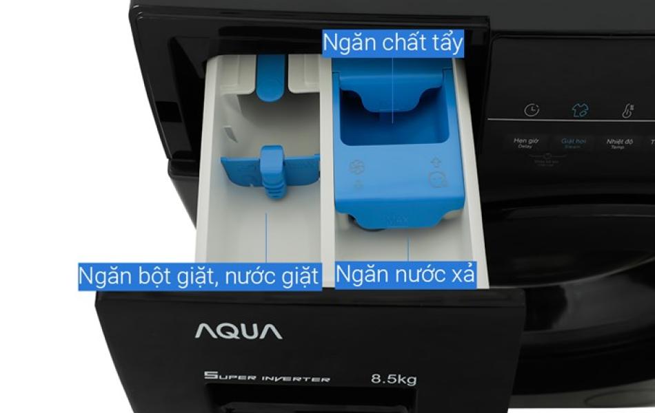 Máy giặt lồng ngang Aqua Inverter 9Kg AQD-A902J.BK