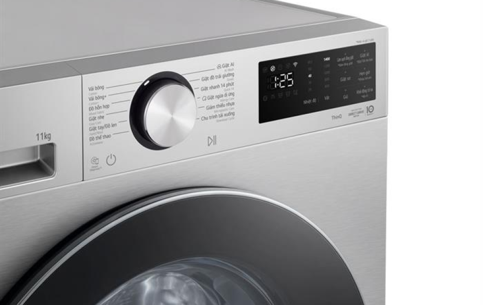 Máy giặt lồng ngang LG AI DD Inverter 11 kg FX1411N5S ( Model  2025)