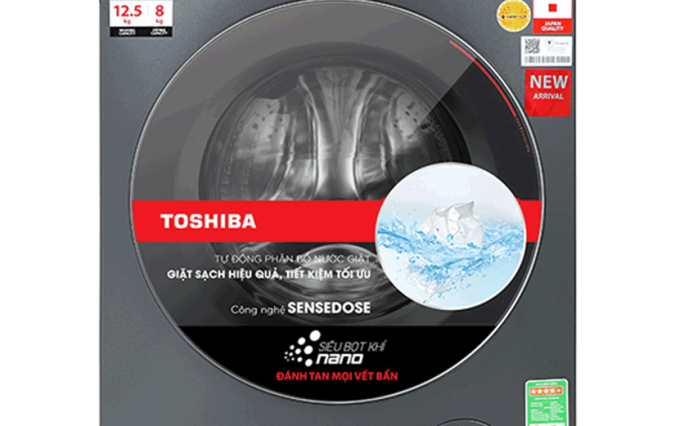 Máy giặt sấy Toshiba | TWD-BM135GF4V(MG) 12.5 kg