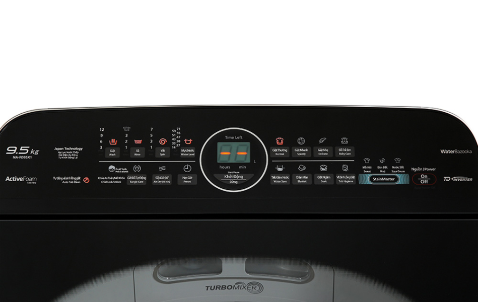 Máy giặt Panasonic Inverter 9.5kg NA-FD95X1LRV