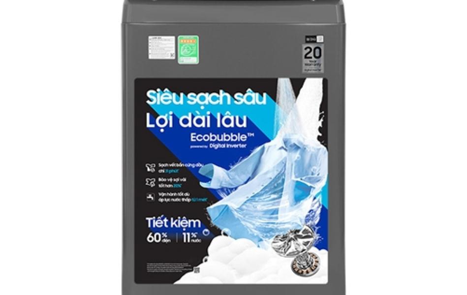 Máy giặt Samsung Ecobubble Inverter 10.5 kg WA10CG5745BDSV