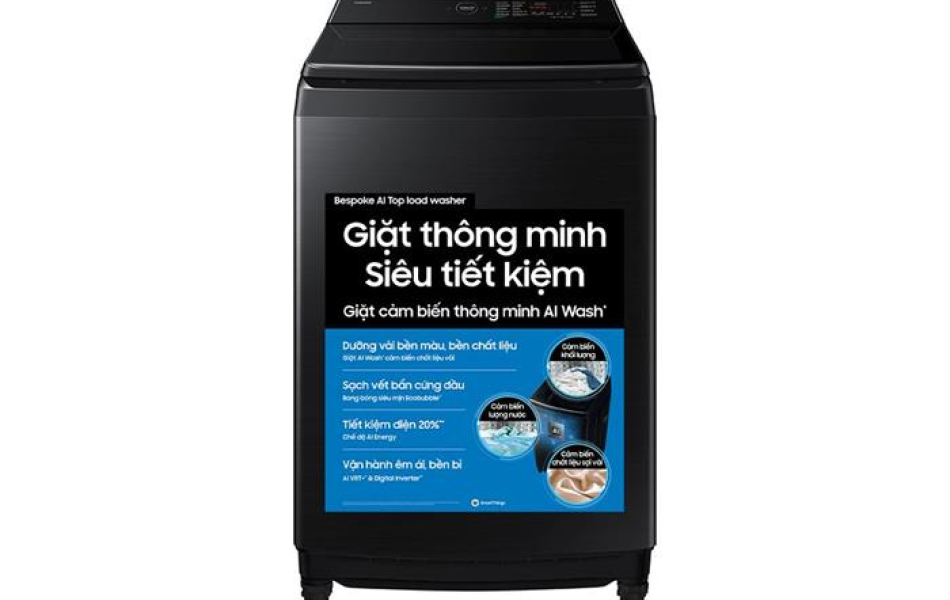 Máy giặt Samsung Inverter 19 kg WA80F19B9BSV