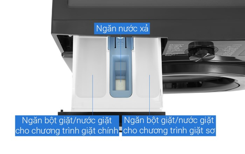 Máy giặt lồng ngang Samsung Inverter 12 Kg WW12CGC04DABSV