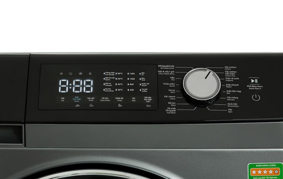 Máy giặt sấy Hitachi Inverter giặt 10.5 kg - sấy 7 kg BD-D1054HVOS