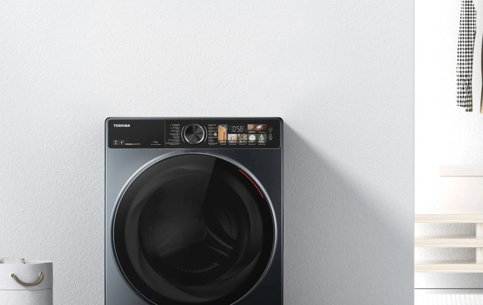 Máy giặt sấy Toshiba Inverter TWD-T25BZP140MWV(MG) (sấy 8kg, giặt 13kg)