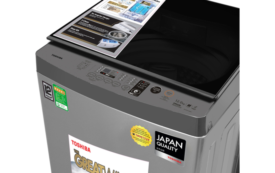 Máy giặt Toshiba Inverter 12kg AW-DK1300KV(SG)