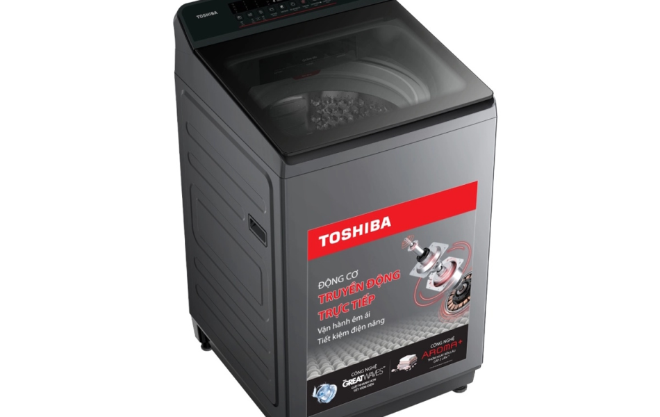 Máy giặt Toshiba Inverter 13kg AW-T26D1400TV(MG) Mới