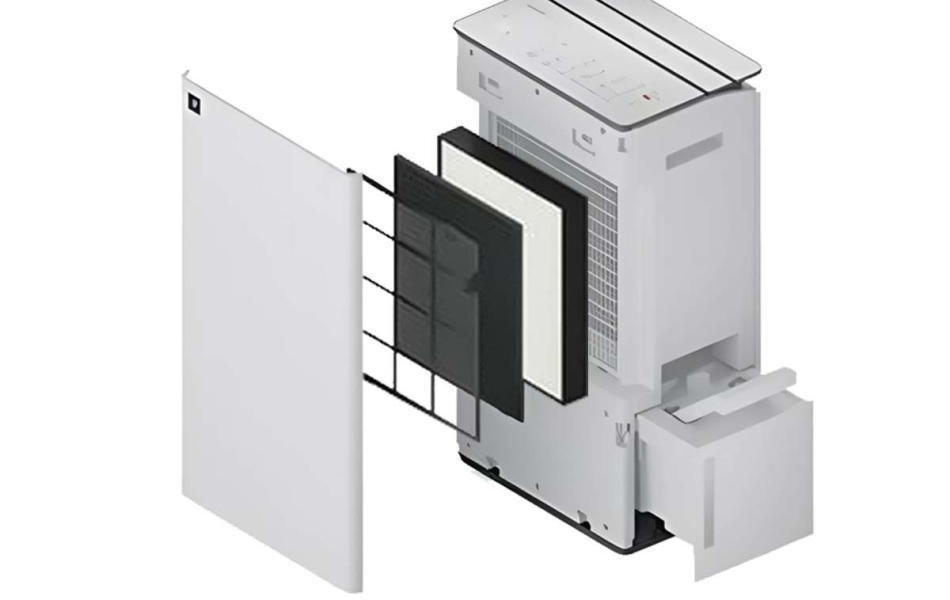 Máy hút ẩm kết hợp lọc không khí Sharp DW-T30FV-H/W