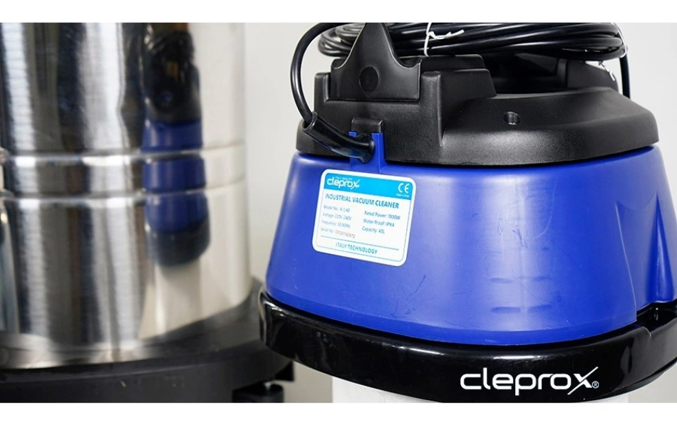 Máy hút bụi công nghiệp CleproX X-1/40 Thùng Nhựa