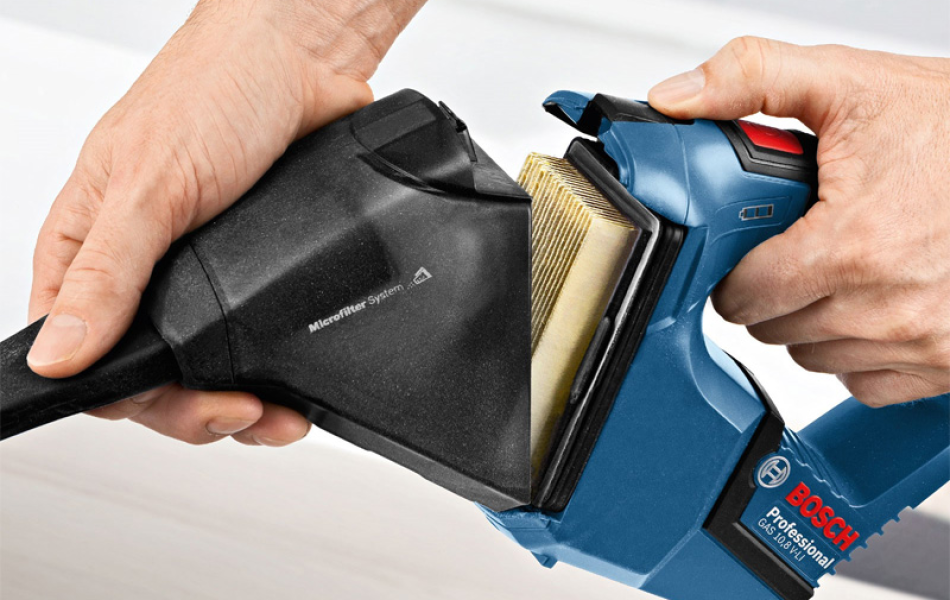 Máy hút bụi dùng pin Bosch GAS 12V-LI 06019E3081 (chưa pin, sạc)